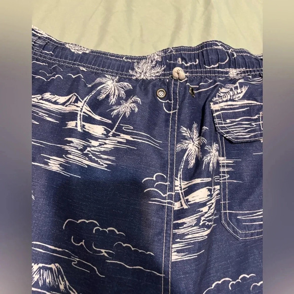 Caribbean Joe Board Shorts for Men Blue medium - Picture 7 of 13